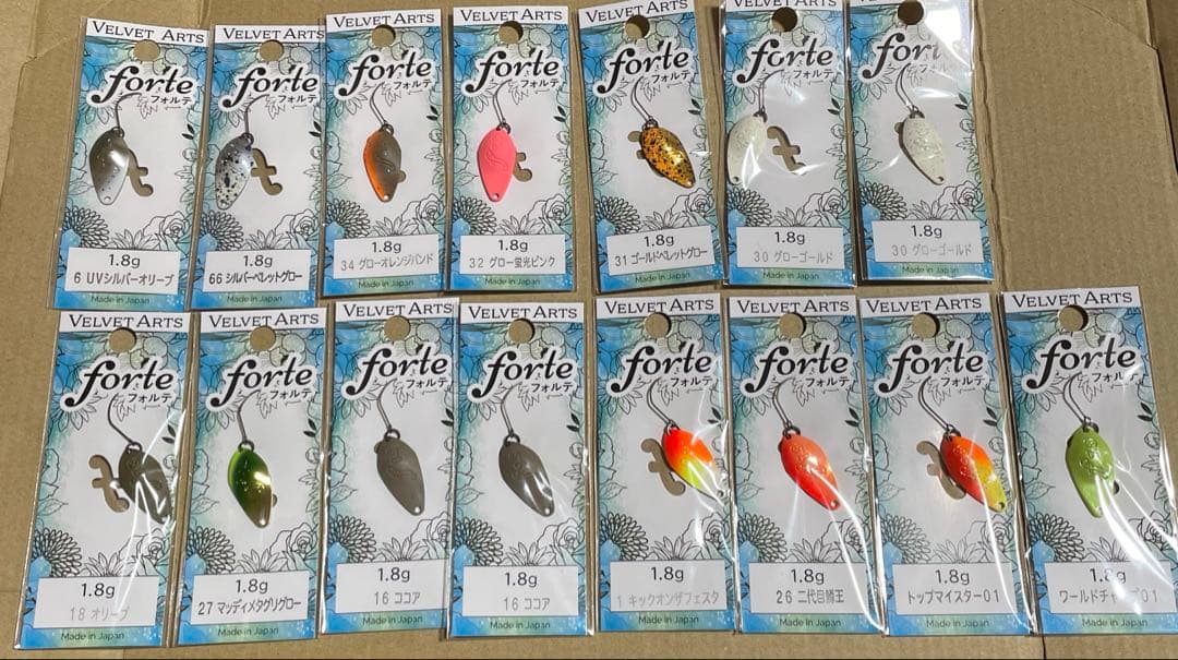 ベルベットアーツ フォルテ1.8 15枚セット - メルカリ