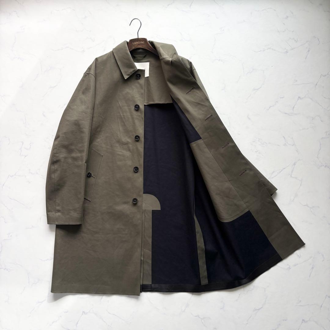 マッキントッシュ ゴム引きコート ダンケルド ステンカラーコート