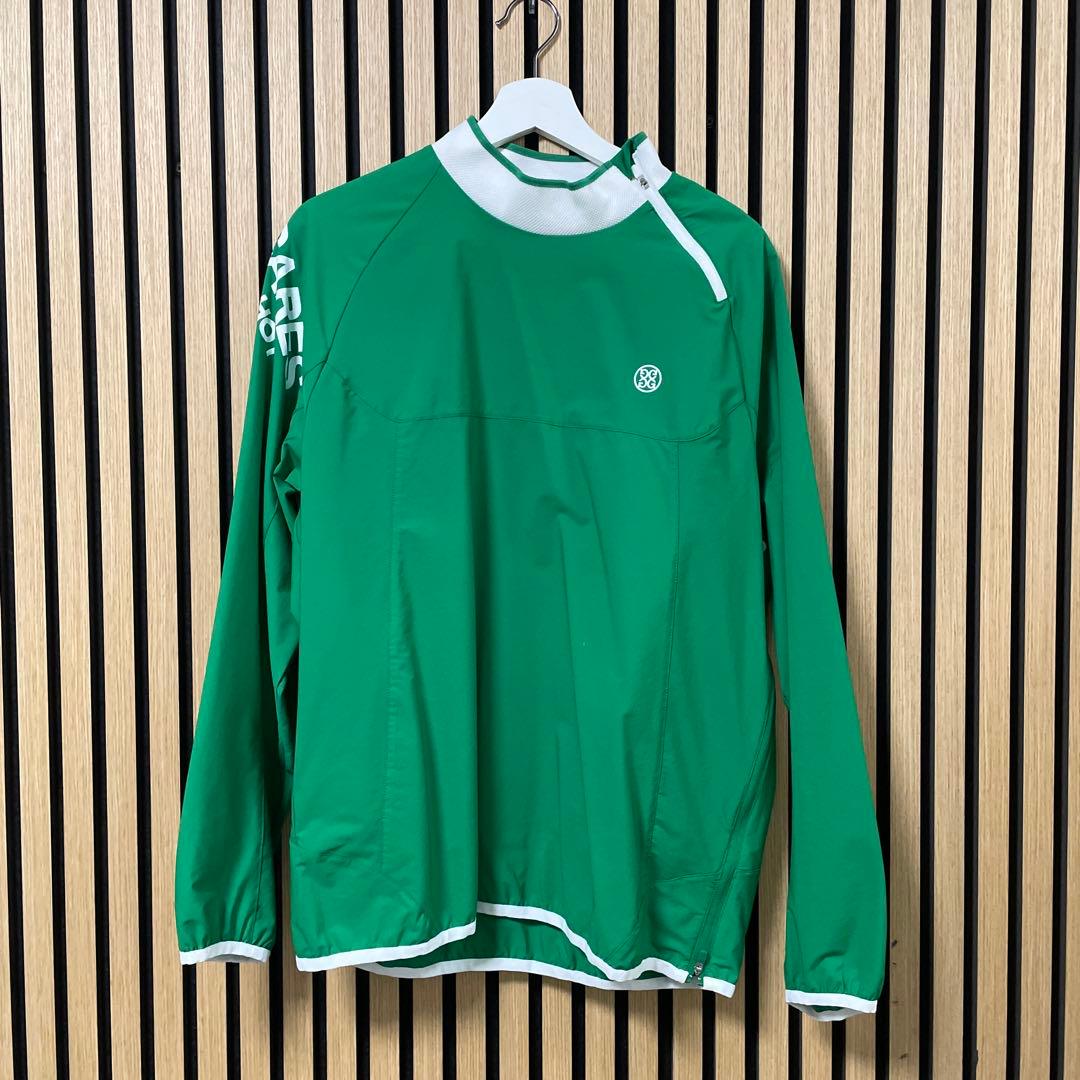 G/FORE 緑色 ゴルフウェア Lサイズ ジーフォア（G FORE）（メンズ）ゴルフウェア G monogram 長袖クルー