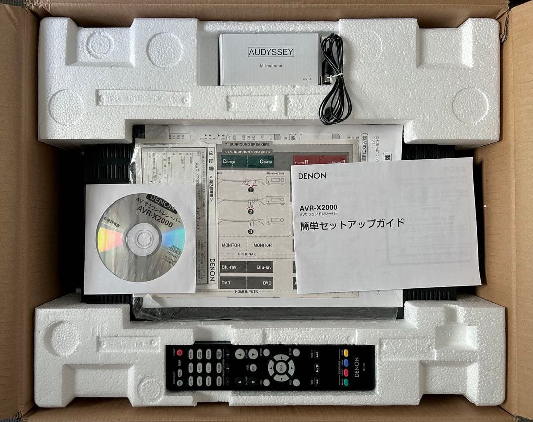 美品】DENON デノン AVR-X2000 AVアンプ7.1ch - メルカリ