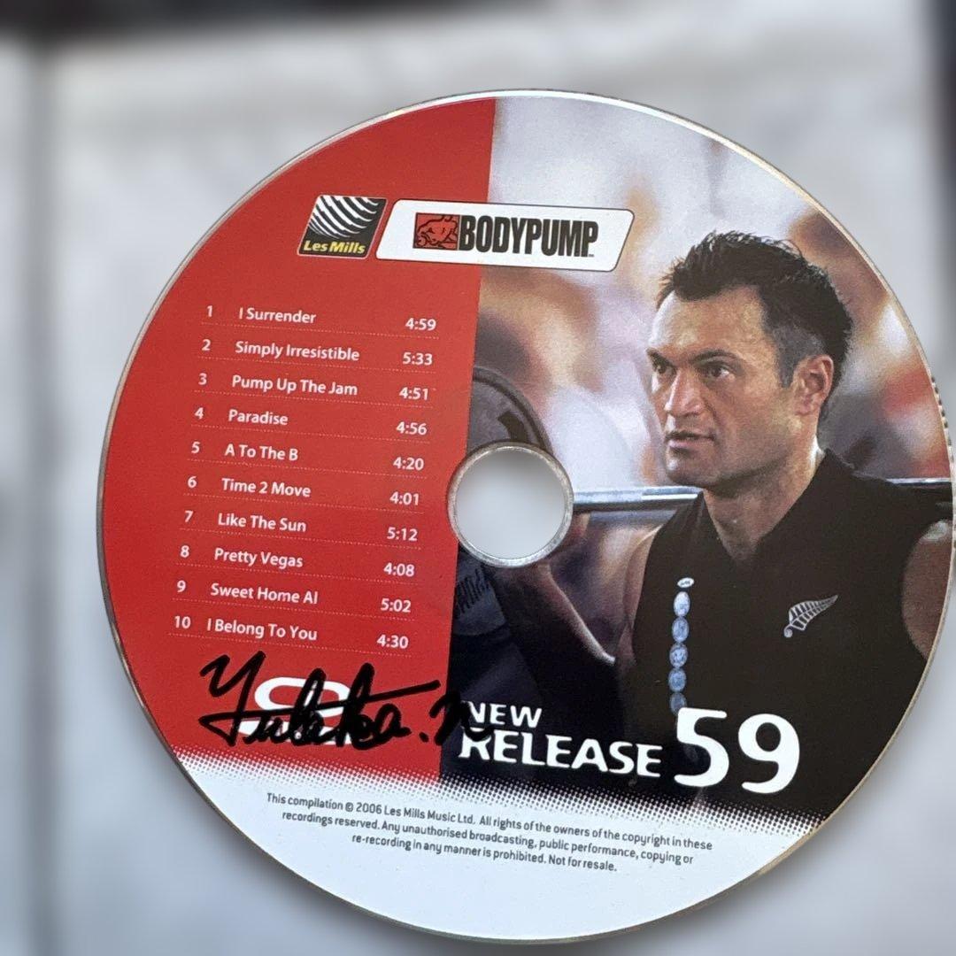 レズミルズ ボディパンプ 50から60番台CD