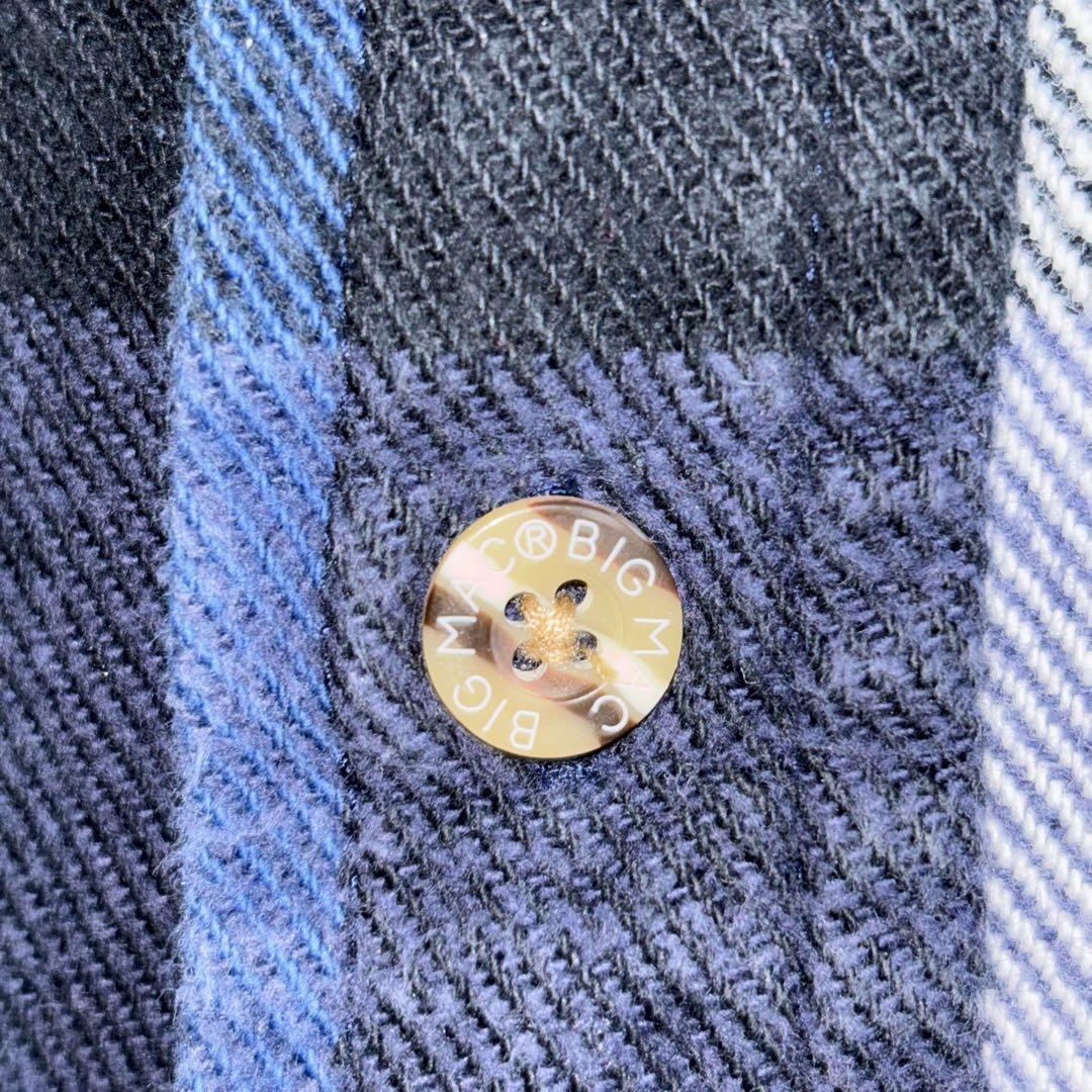 a*s様 《オーバーサイズ》BIG MACビッグマックチェックネルシャツヘビネル