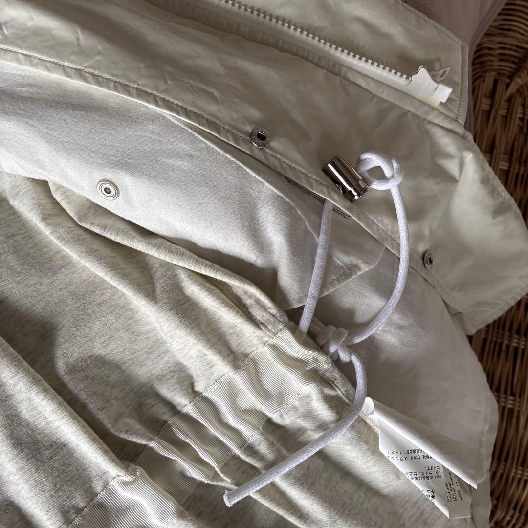 Sacai アイボリー モッズコート キルティング襟 みっちゃん様専用