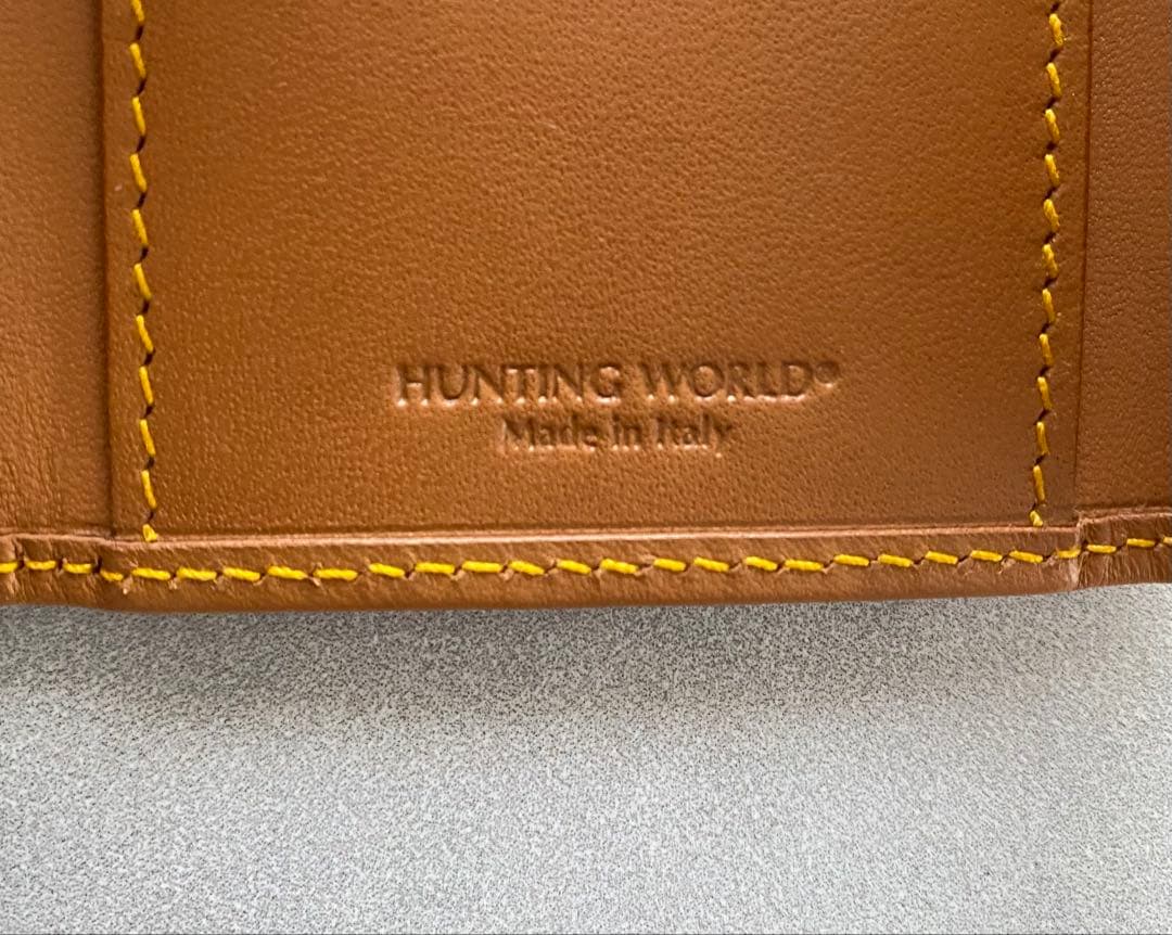 未使用】HUNTING WORLD バチュークロス 6連キーケース イタリア製