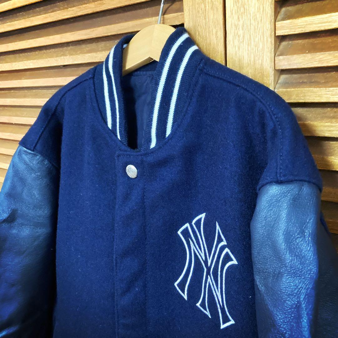 ヤンキース JH DESIGN リバーシブル 袖革スタジャンの通販はau PAY