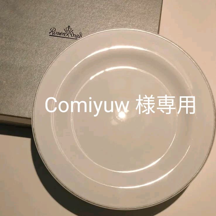 ローゼンタール ムーンプラチナ ジャスパーモリソン 28cm 22cmセット