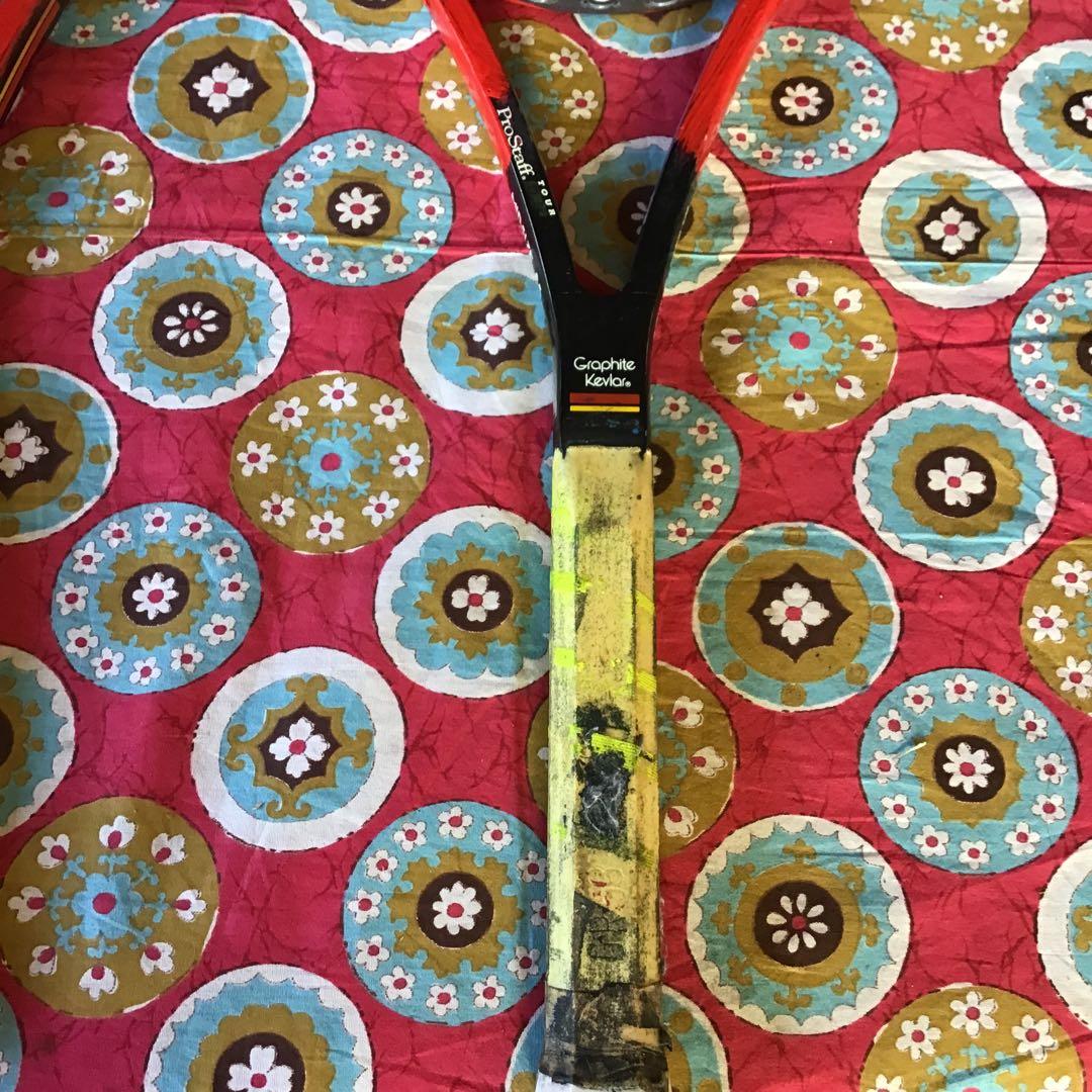 ラケット(硬式用) Wilson Graphite Kevlar ラケットMidsize85 2本