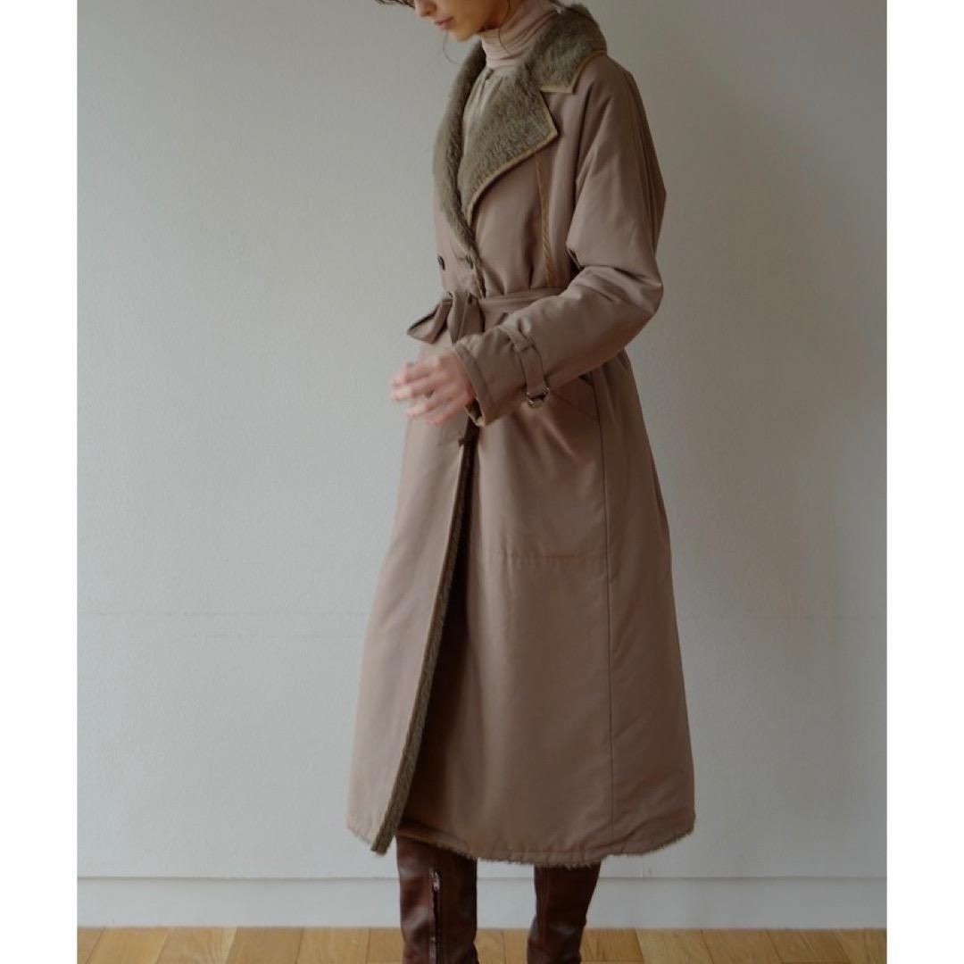 CLANE クラネ リバーシブルミリタリーロングコート 安達祐実着用