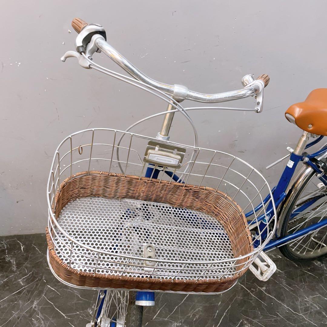 【970】《限定価格》一般車 シティー車 ブリヂストン cajuna ブルー