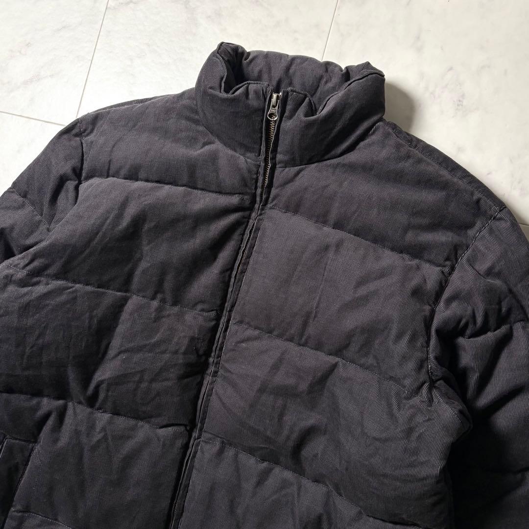 00s Eddie Bauer コーデュロイ ダウンジャケット Wジップ M