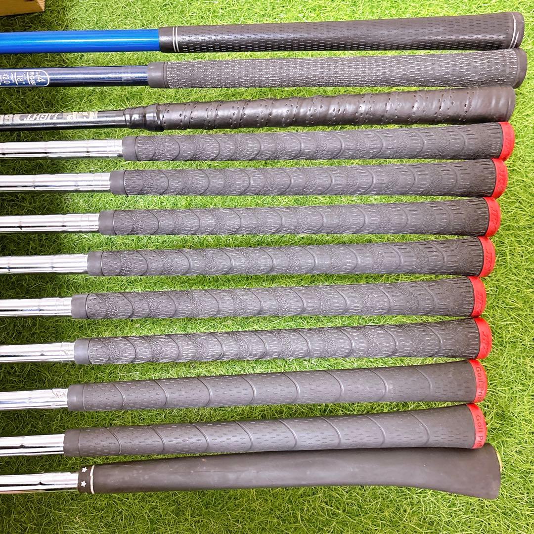 L3.ミズノ 初心者オススメ ゴルフクラブ メンズセット 右利き 12本