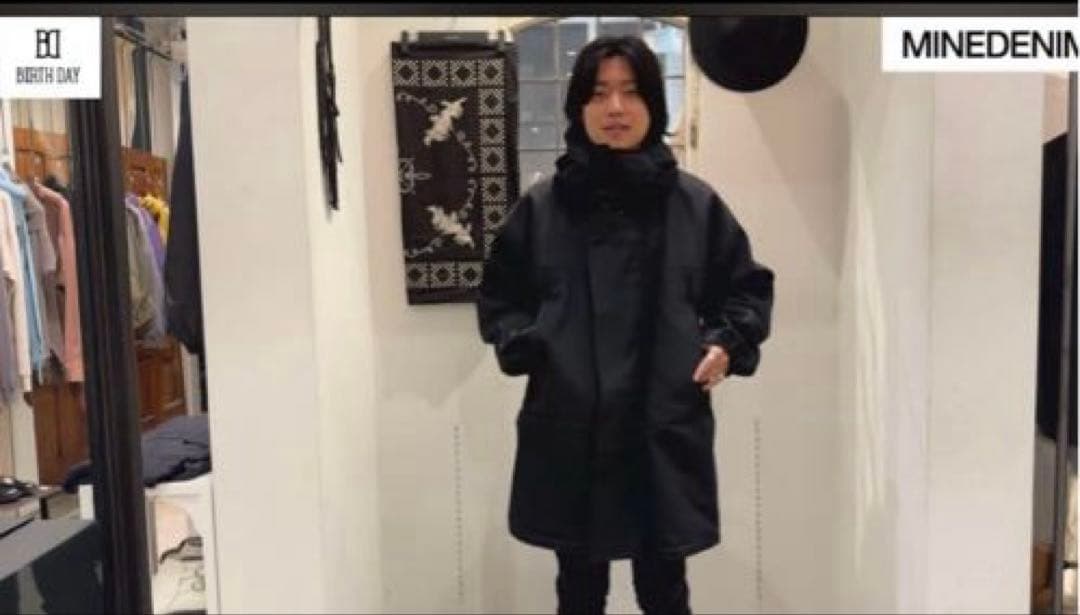 マインデニムSt.Twist Denim Big military CTコート マインデニムSt