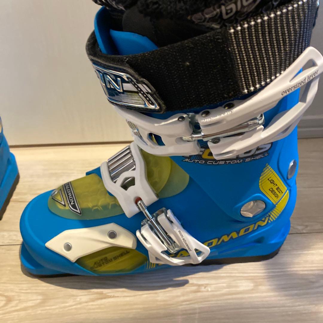 【23.5cm】 SALOMONサロモン スキーブーツ ジュニア