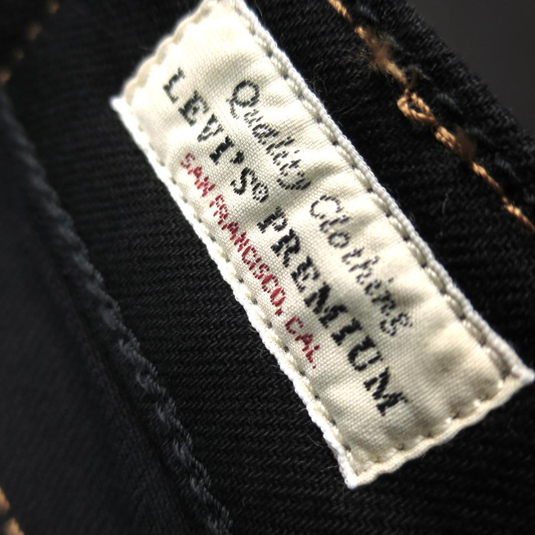 Levi's 511 SLIM ブラックデニム W32 L32 赤西仁さん着用 - Instagram