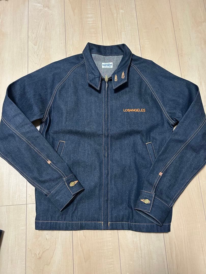 Y2K 裏原Corefighter 真っ紺デニムセットアップ