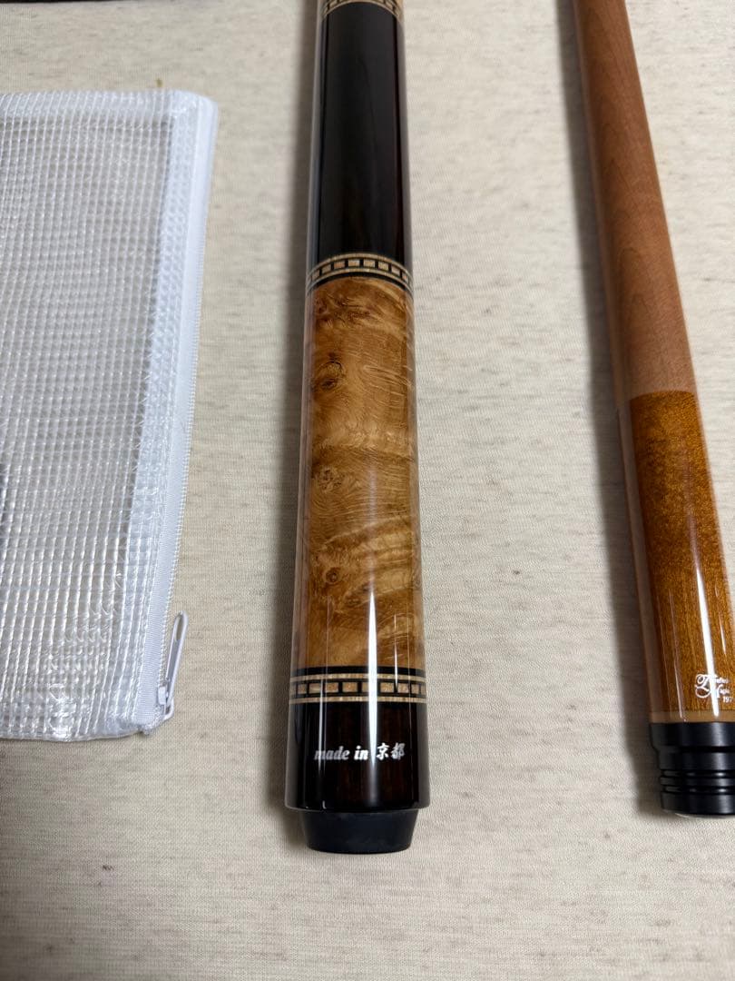 新作 早川工房カスタムキュー グリップ3分割 NO.353