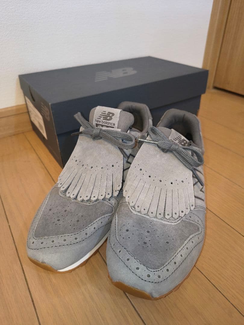 ママ New Balance WL996PC2 GRAY 24.5cm