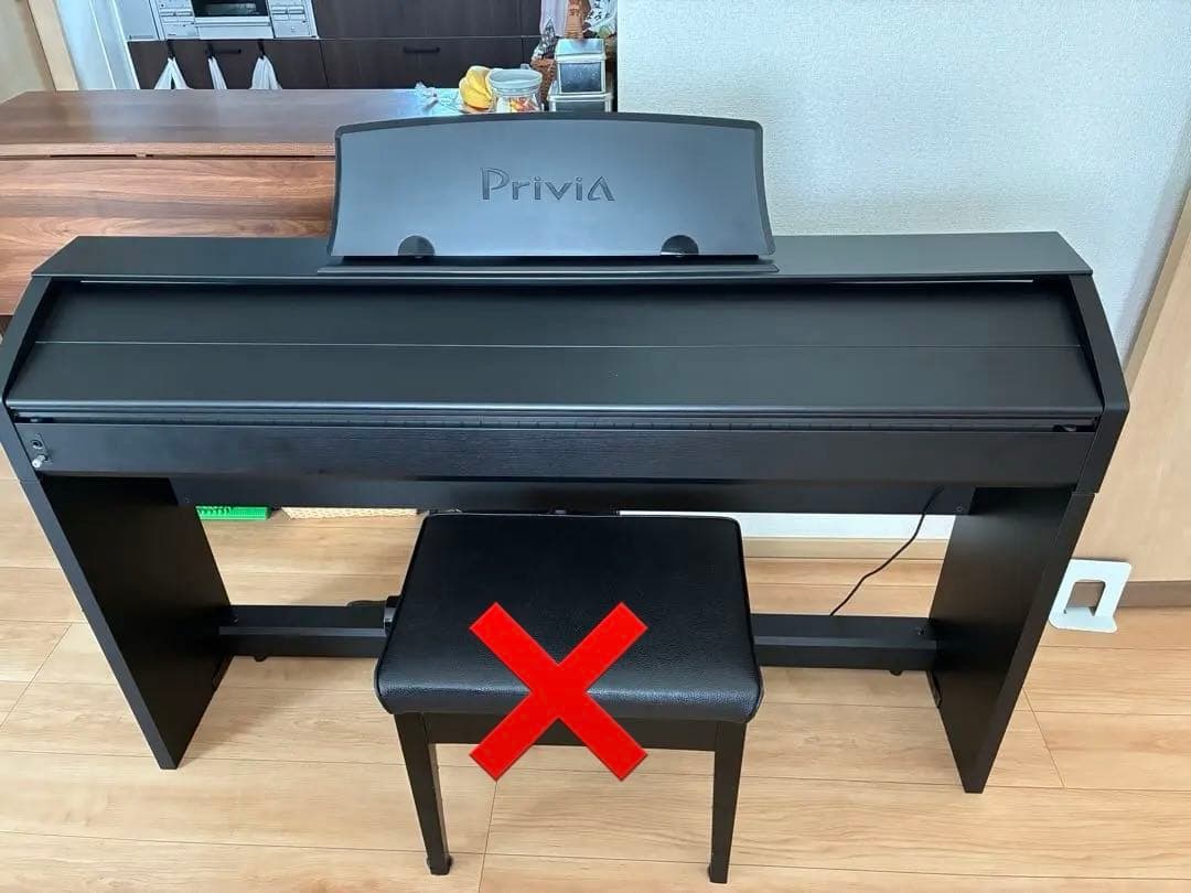 ☆CASIO Privia PX-760デジタルピアノ ブラック Casio Privia PX-760 Slim Digital Piano in satin black stock number