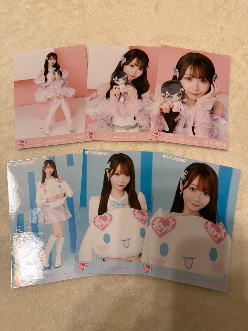 LOVE イコラブ 大谷映美里 生写真 モーリーファンタジー シナモン