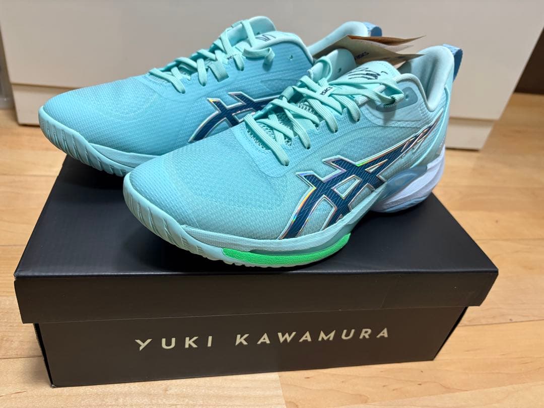 【新品未使用】asics SWIFTACE YUKI 河村勇輝 バスケ シューズ アシックスが河村勇輝と共同開発したシューズ「SWIFTACE YUKI」を発売