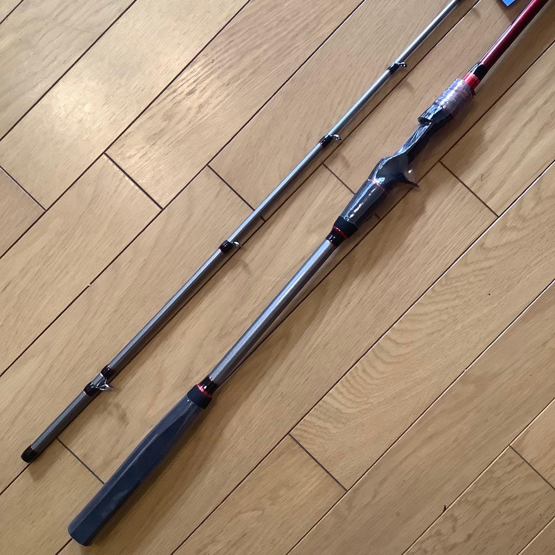 青物 大物1.75m MAX300g2ピースロッド&カウンター付ベイトリール