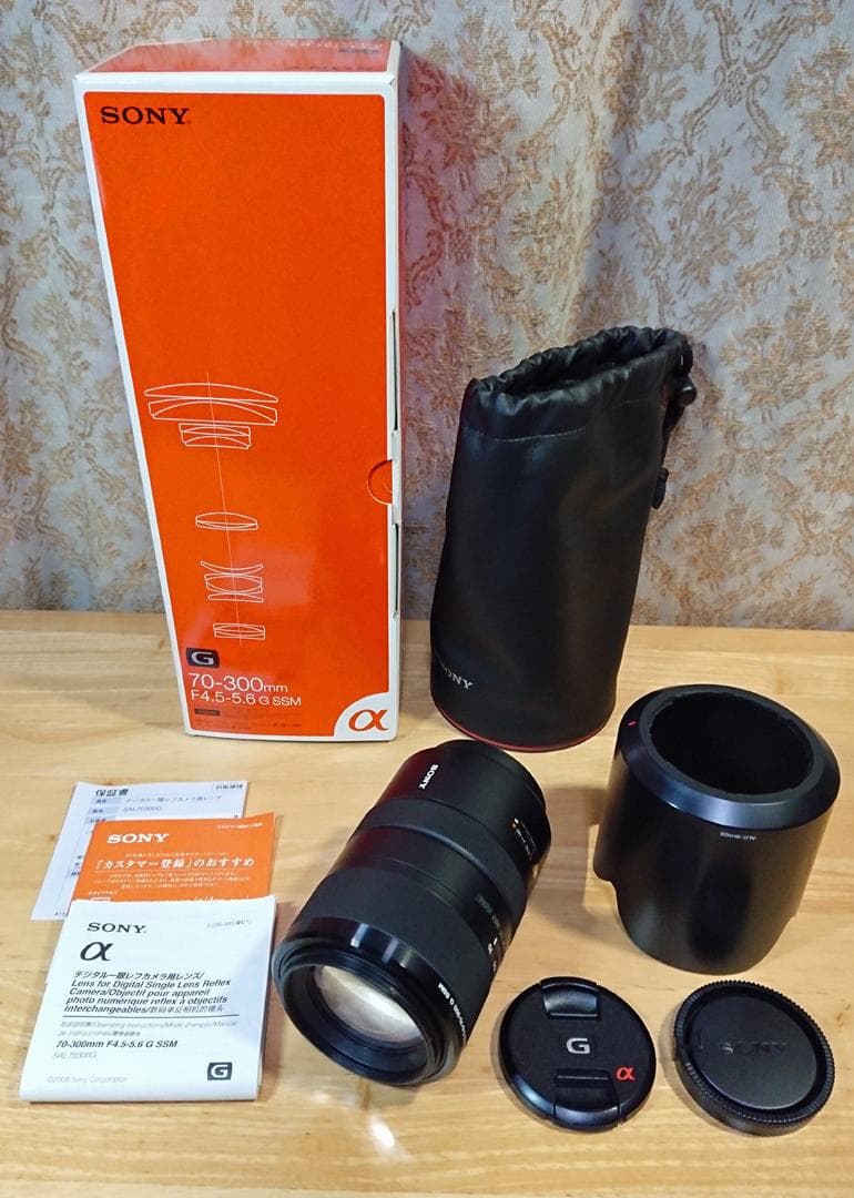 ま*る様 【新品ケース付】SONY ソニー SAL70300G 70-300mm Amazon.com : Sony SAL70300G 70-300mm f/4.5-5.6 SSM ED G-Series