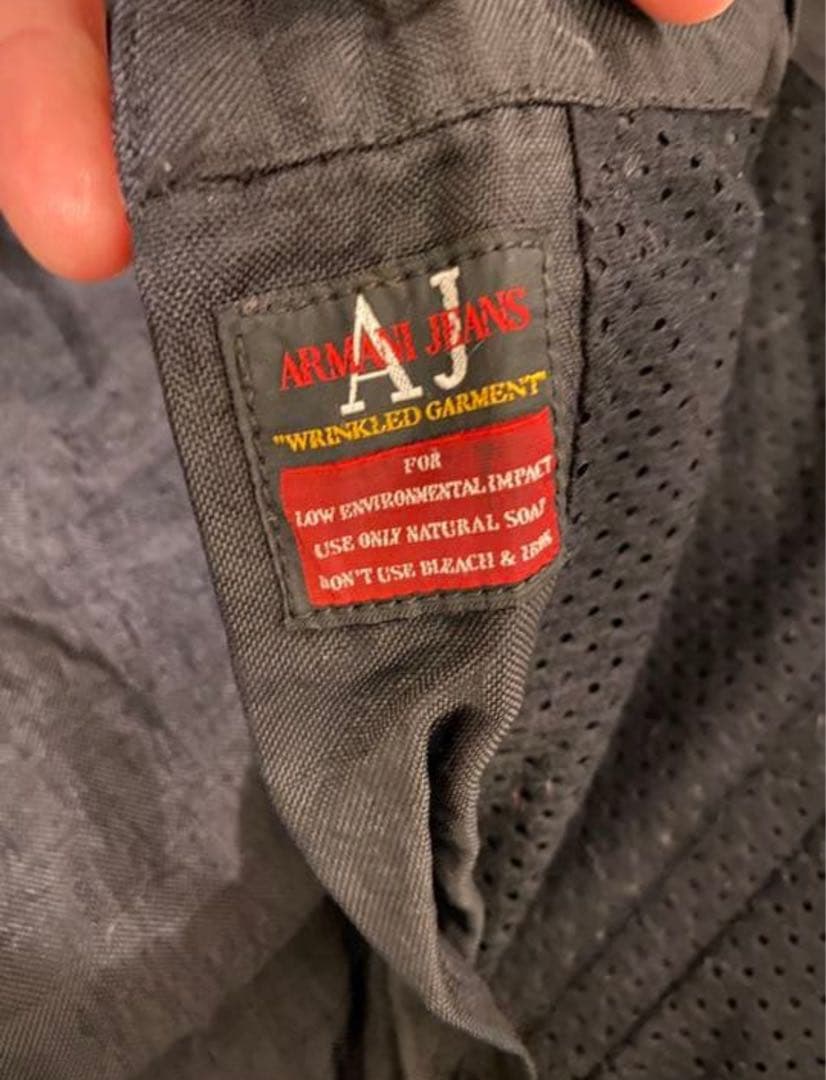 ド*ル様 80's Armani Jeans nylon buggy pants