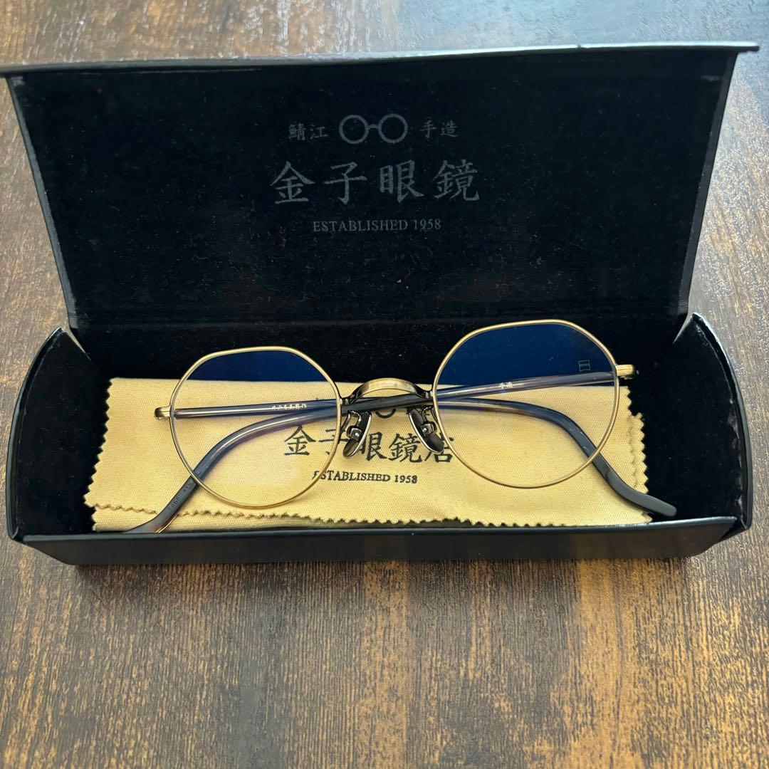 金子眼鏡 井戸多美男作 T-468 ATG - メルカリ