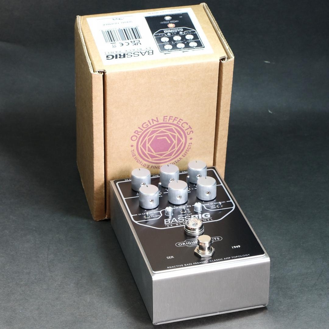【ほぼ新品】BassRIG ’64 Black Panel Origin Effects BassRIG '64 Black Panel Overdrive/Preamp Pedal