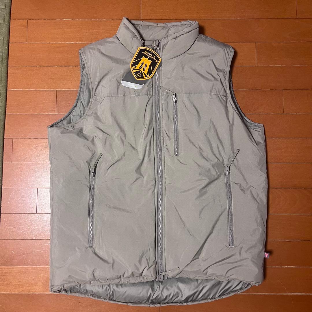 O野》ecwcs level7 レベル7 ベスト　BAF社製　Lサイズ BAF社 ECWCS LEVEL7 PRIMALOFT VEST BLACK (レベル7 エクワックス