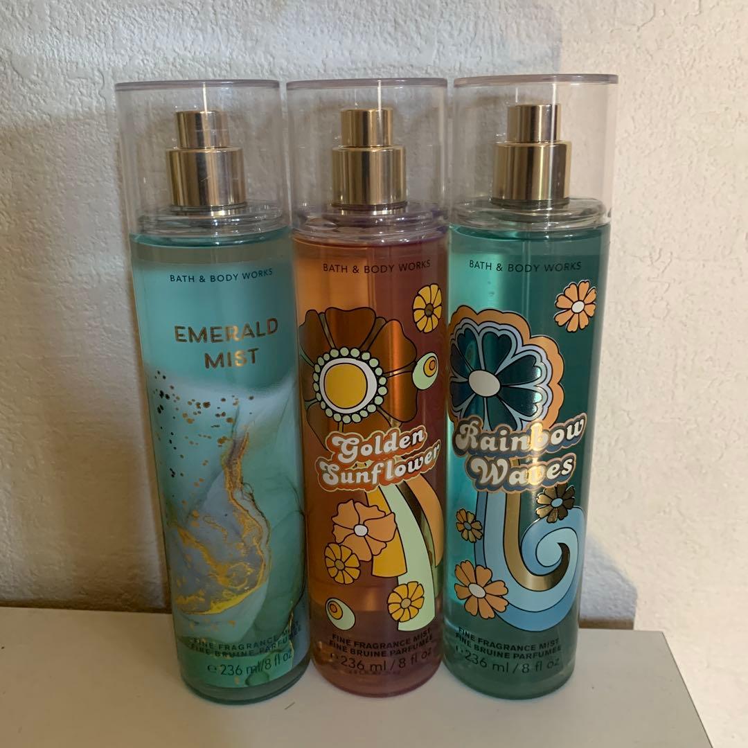Bath & Body Works ボディミスト3本セット Bath & Body Works A Thousand Wishes Body Care Set Body Cream Mist