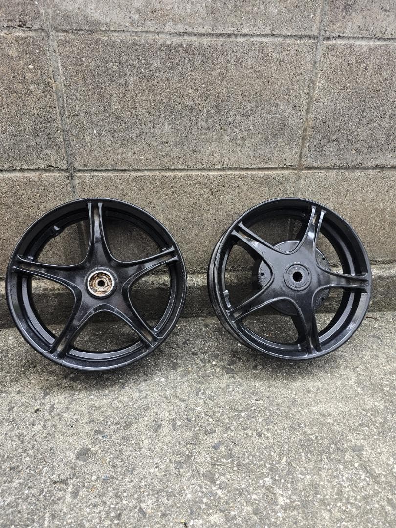 ジョグSA16J純正ホイール 未使用 ジョグZRエボリューション 純正フロントホイール SA16J JOGZR