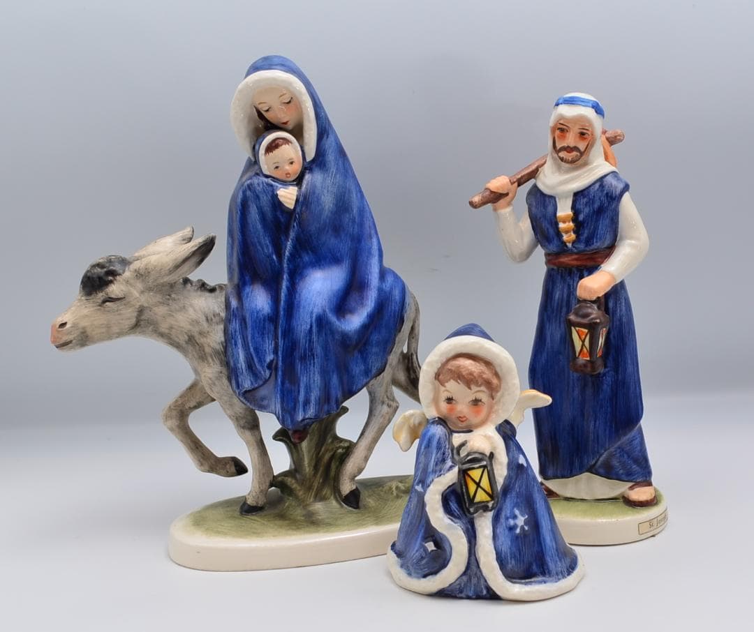 エジプトへの逃避 ＃434 3体セット ☆フンメル ドイツ・ゲーベル