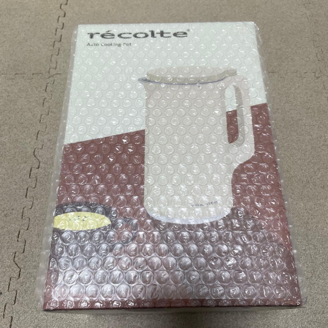 レコルト自動調理ポット RSY-2（W）（ホワイト）［東ハトオリジナルデザイン］ ノベルティ付き】レコルト 自動調理ポット ／ クリームホワイト RSY-2