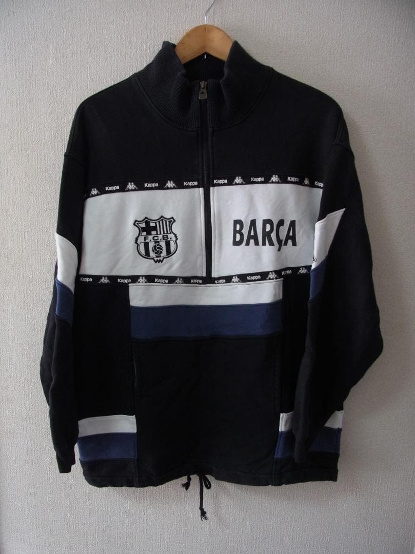 kappa 90's バルセロナ スウェット アノラック ユニフォーム L kappa 90's バルセロナ スウェット アノラック ユニフォーム L kappa