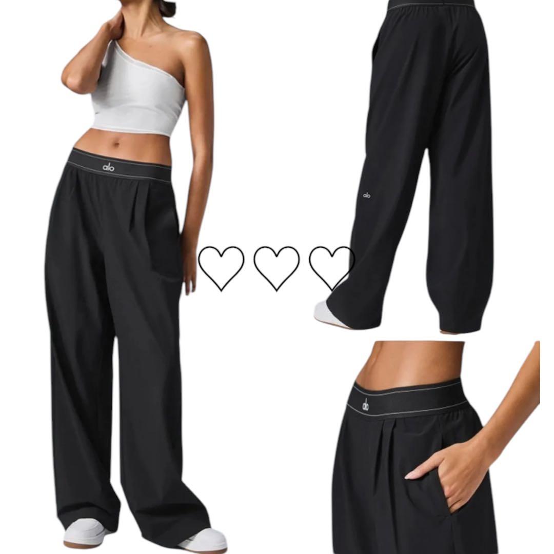 Alo Yoga パンツ ボトム スーツアップ トラウザー アローヨガ Mサイズ