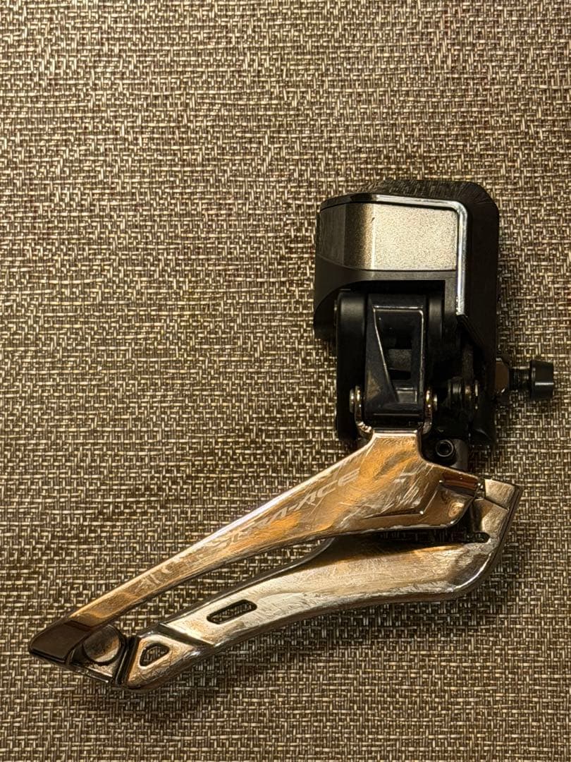 シマノDURA-ACE Di2 FD-R9150直付フロントディレーラー　メル祭 SHIMANO（シマノ）FD-R9150 フロントディレーラー Di2 直付 2x11S DURA