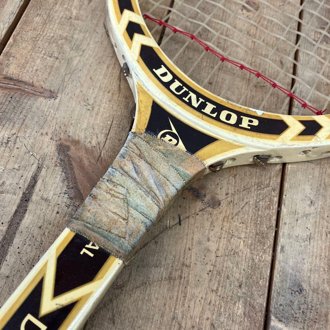 ビンテージ 当時物 70年代 旧ダンロップ D-Line 101 テニスラケット