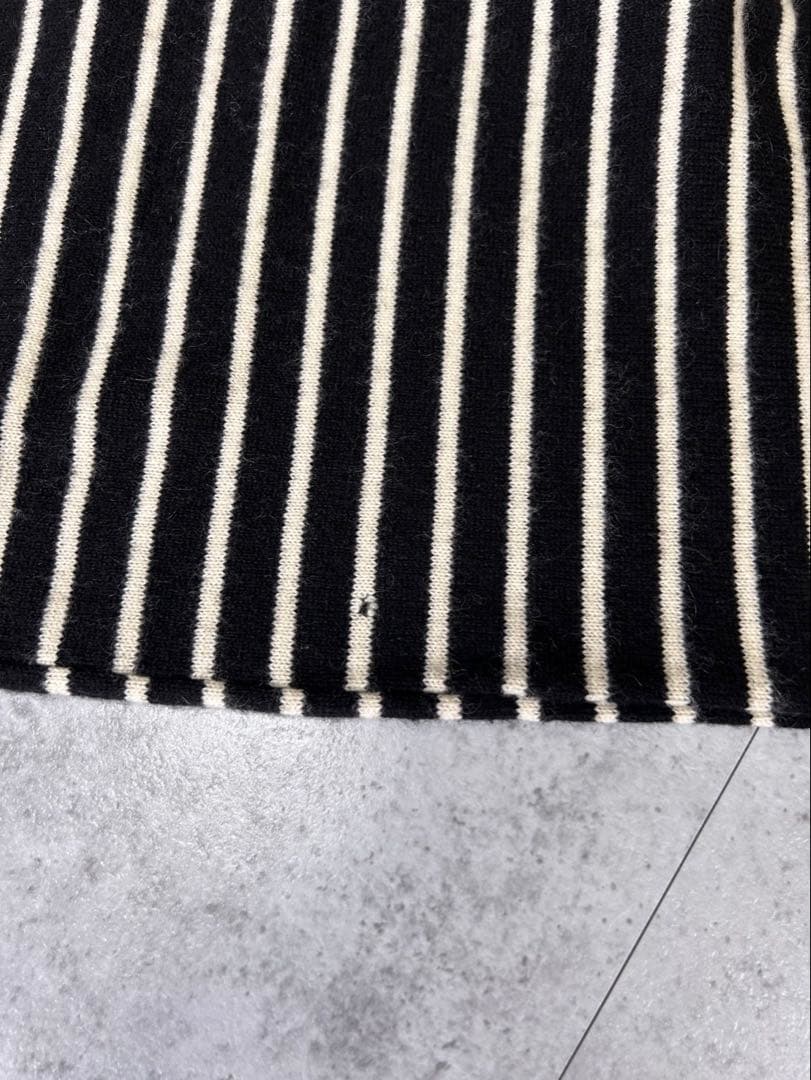 Dior Homme AW06 BEE ボーダー カシミヤ ストール マフラー