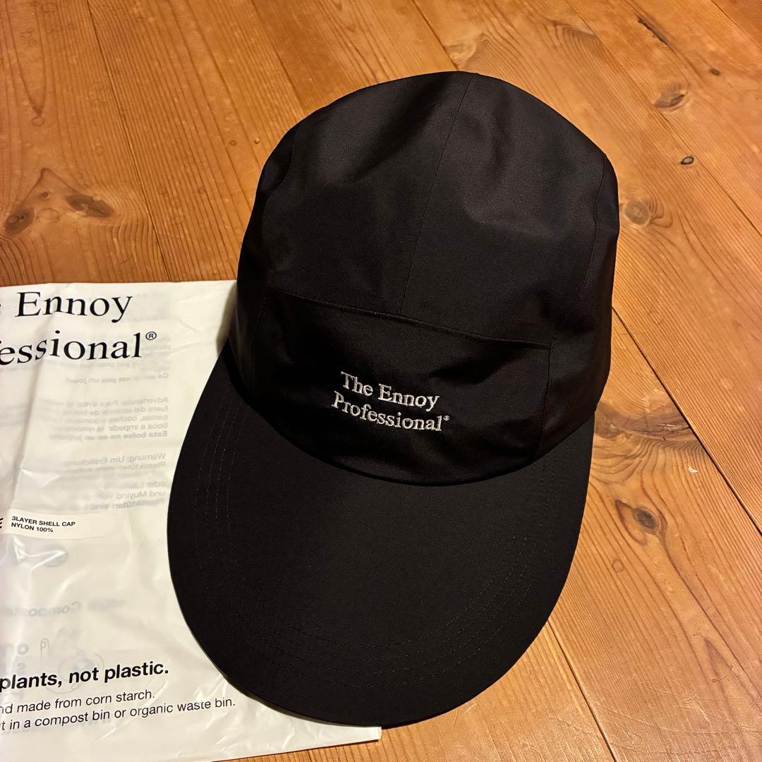 h*u様 美品 レア ennoy 3LAYER SHELL CAP エンノイ キ - メルカリ