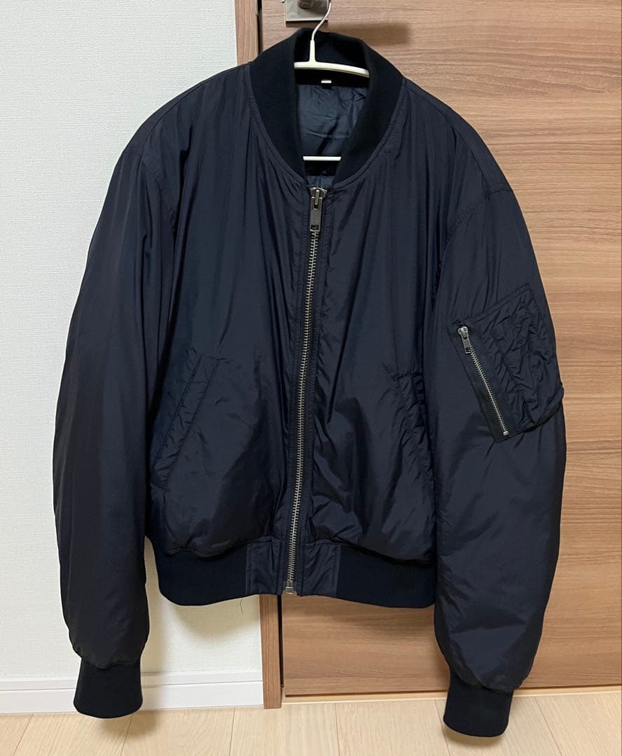 MUJI LABO MA-1ブラック Mサイズ