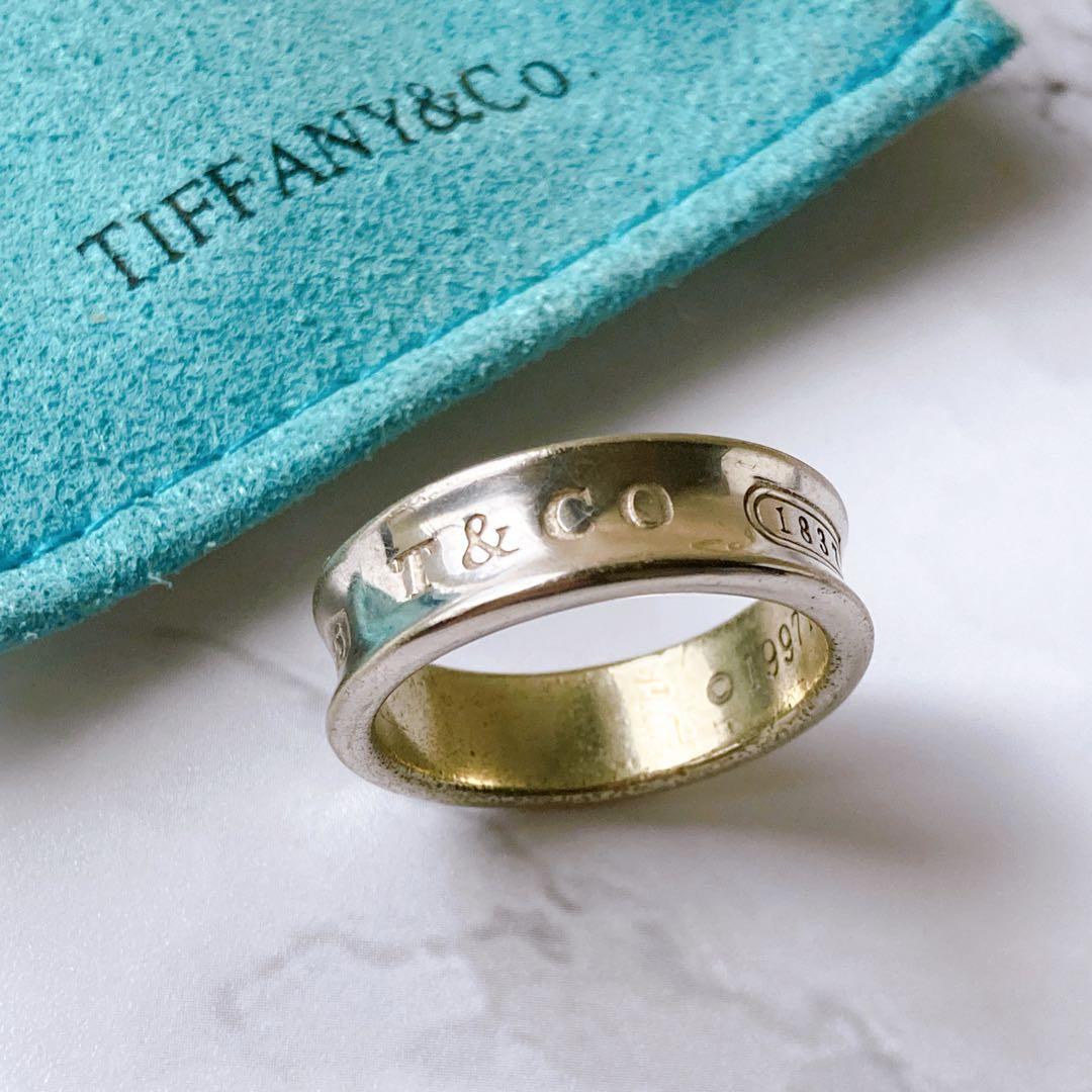 Tiffany & Co. ティファニー 1837 ナローリング シルバー 18 ティファニー 1837 シルバー ナロー リング[22993755] Tiffany 1837