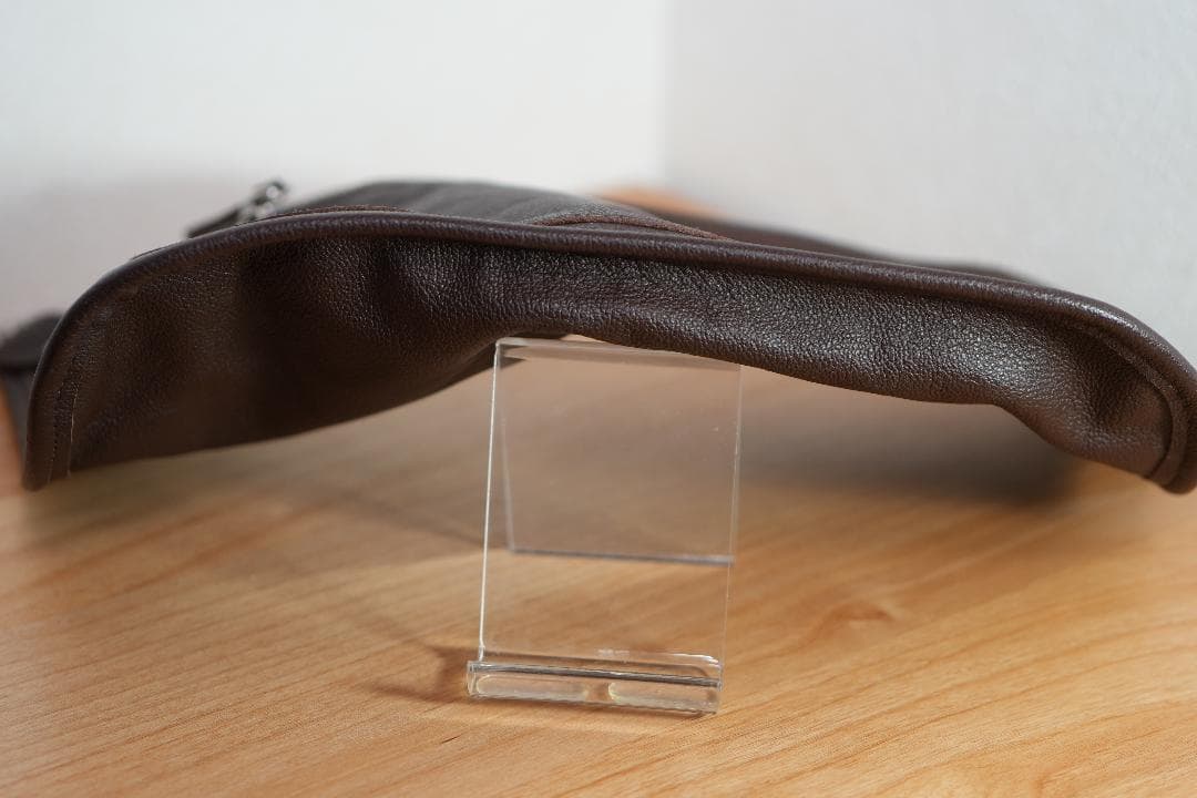 廃番】ウォームスクラフツ サコッシュ ショルダー ダークブラウン