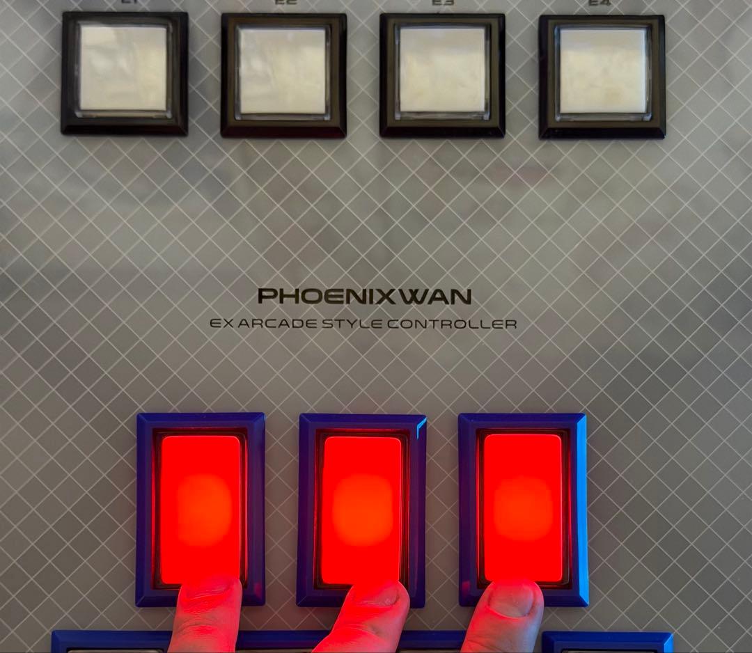 PHOENIXWAN】 エラストマー三和ボタン USB着脱新基盤 gamo2 PHOENIXWAN