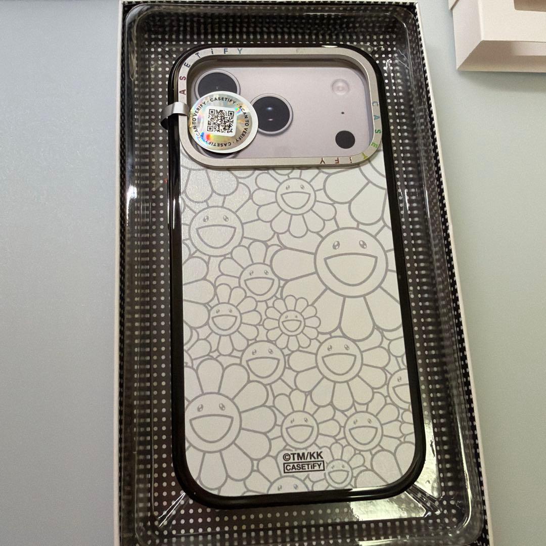 Casetify 村上隆 iPhone 17 Pro ケース ホワイト 限定 - メルカリ