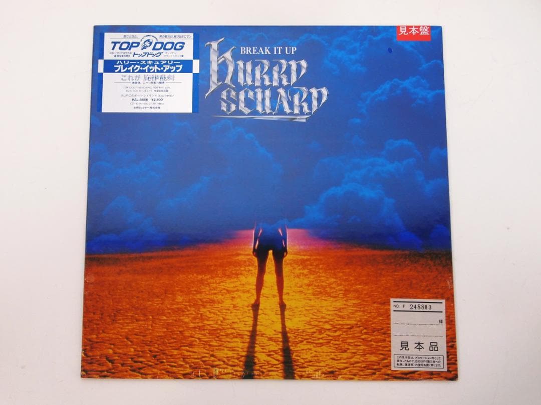 未開封品！見本盤・プロモ・Hurry Scuary / Break It Up