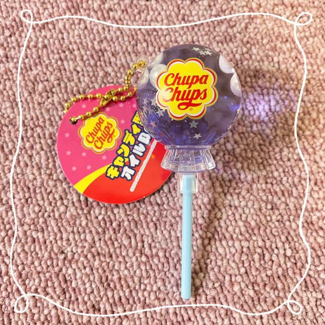 ブルー》チュッパチャプス キャンディ型オイルBC - メルカリ