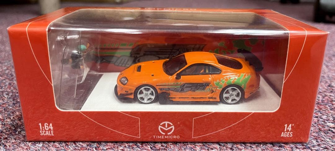 TIME Micro 1/64 ワイルドスピード ポール トヨタ スープラ - メルカリ