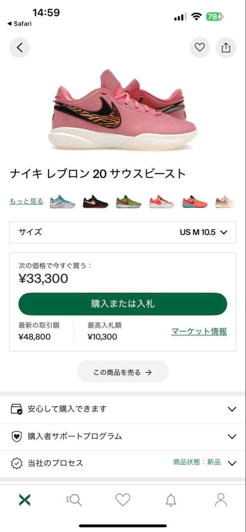 lebron 20　レブロン　28.5cm サウスビースト