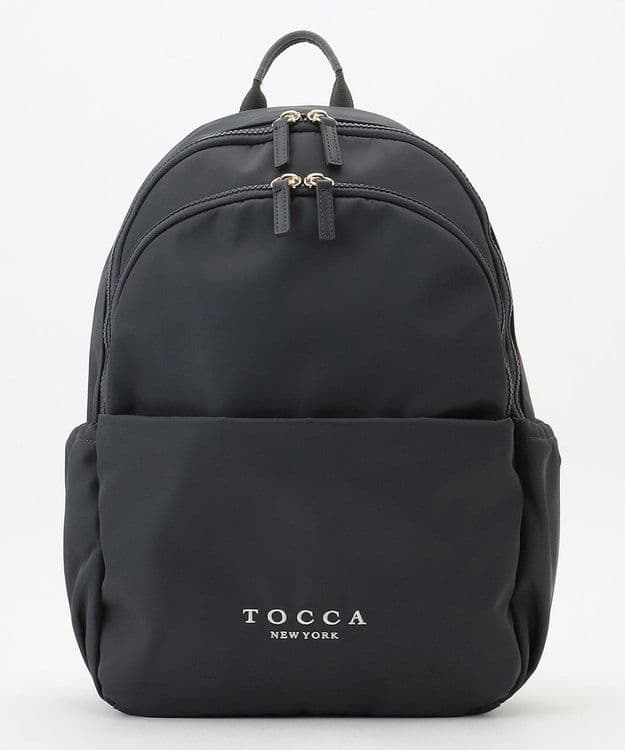 こ*！様 TOCCA グレー リュック・バックパック　COLLINA BACKP WEB＆一部店舗限定】【A4サイズ対応・環境に優しい素材】COLLINA